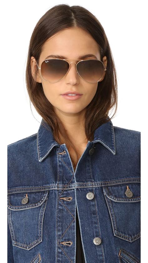 ray ban oversized aviators
